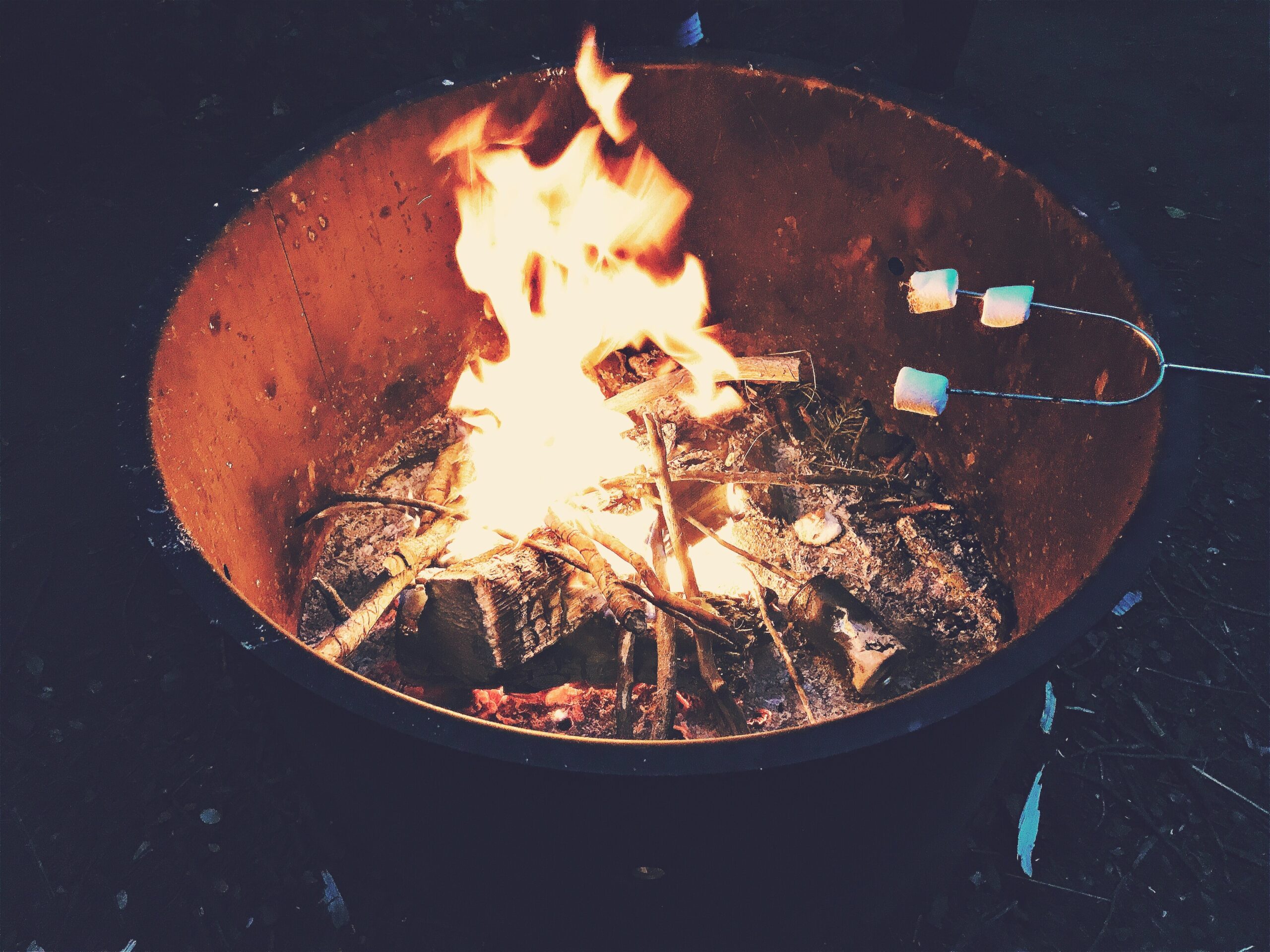 Marshmallow Grillen